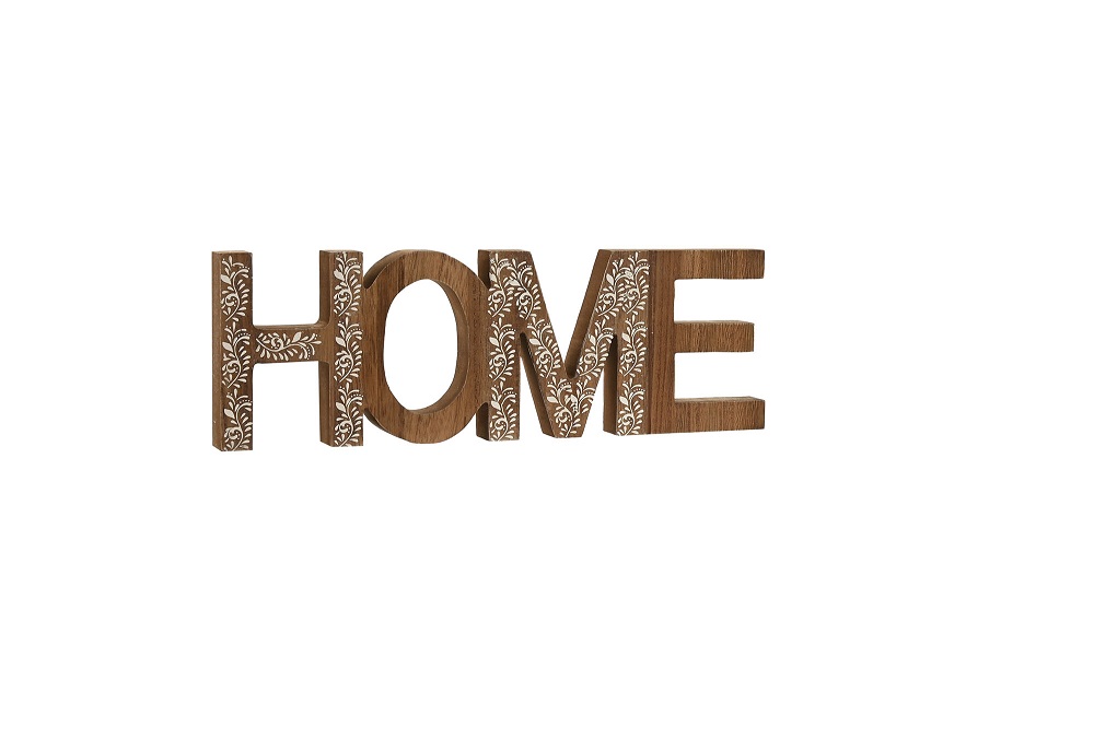 DECORACION MDF 29,7X2,5X11,5 HOME